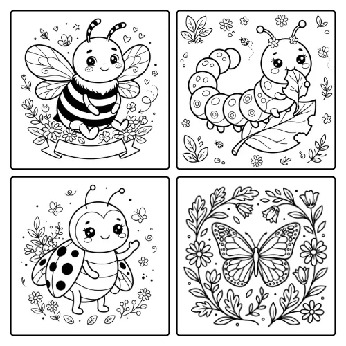 Insect Coloring Pages coloring pages