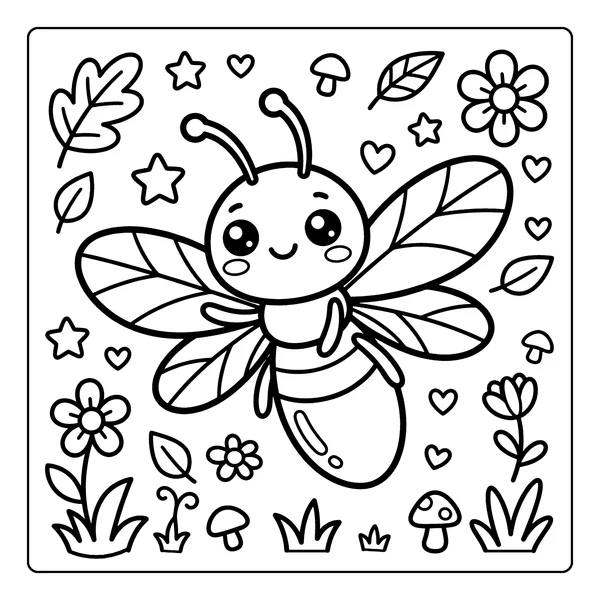 Fairyfly Coloring Page coloring page